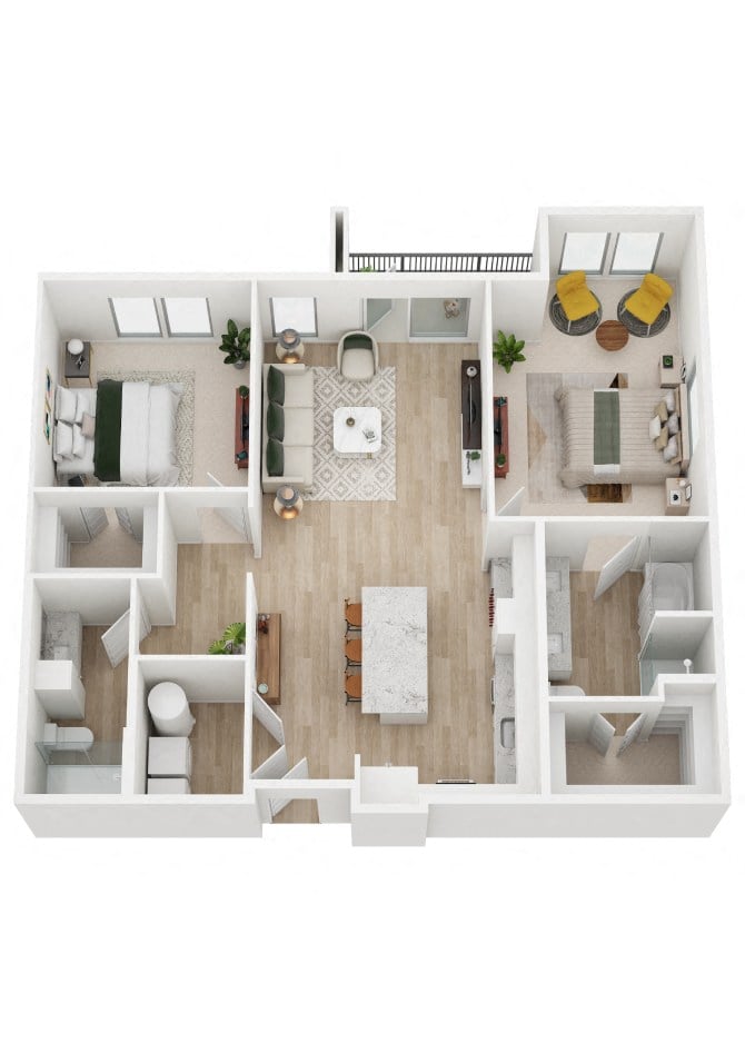 B2 floor plan