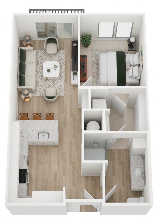 A1 floor plan