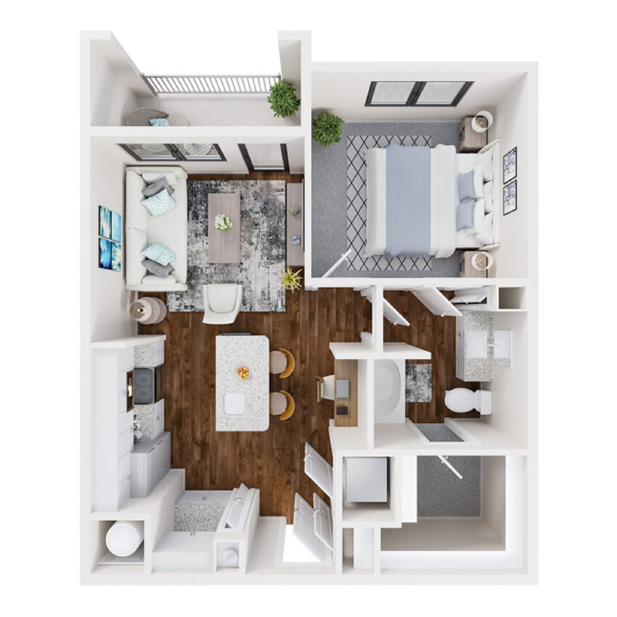 A2 floor plan
