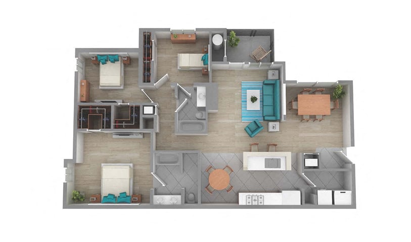 C1 floor plan