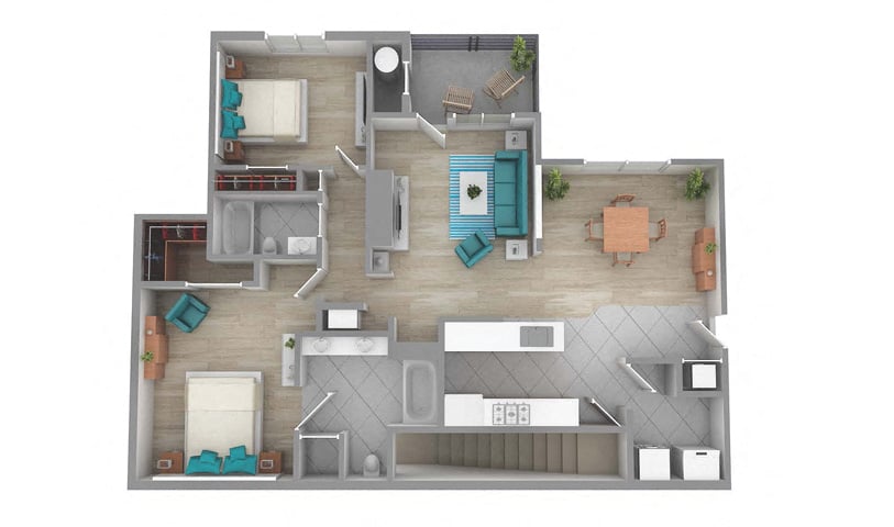 B6 floor plan