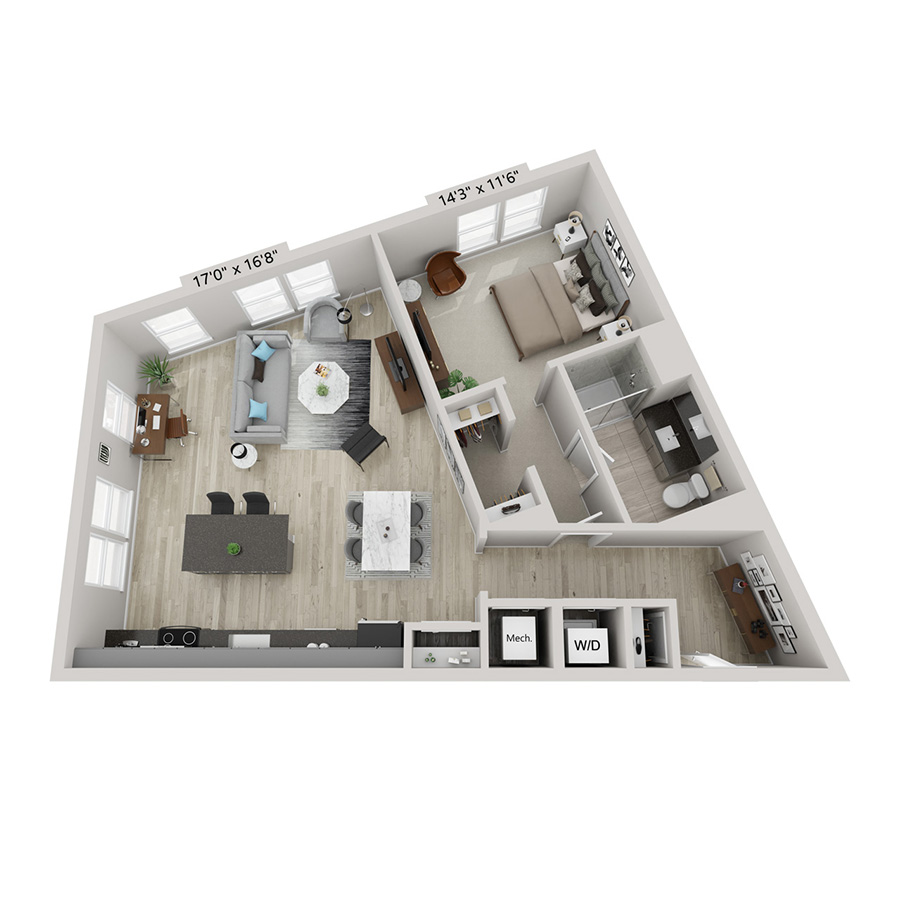 A5 floor plan