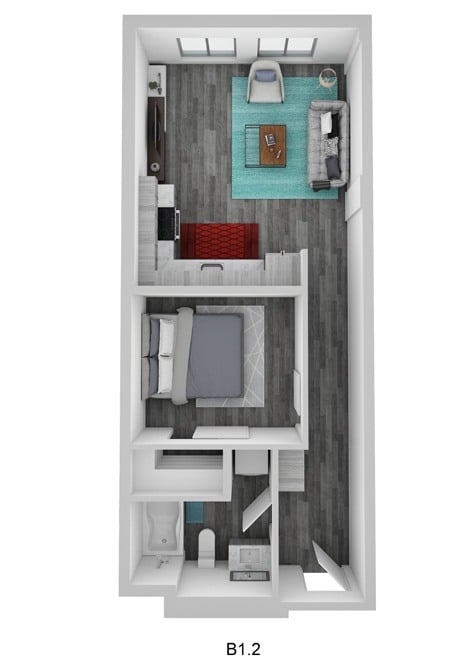 Studio S17 floor plan