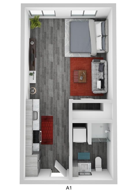 Studio S3 floor plan