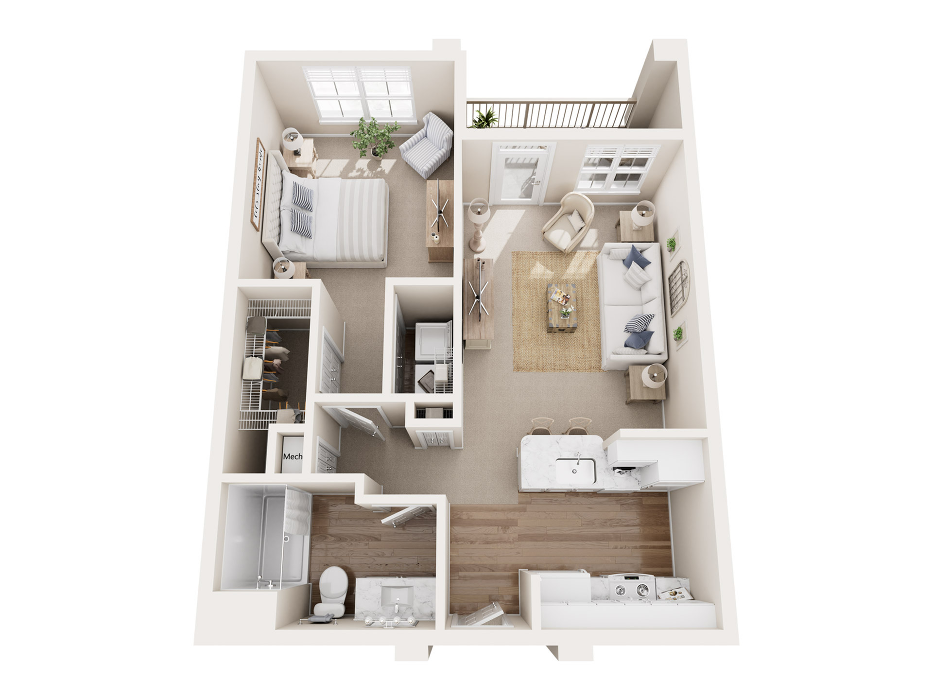 Royal Oaks 1- A1 floor plan