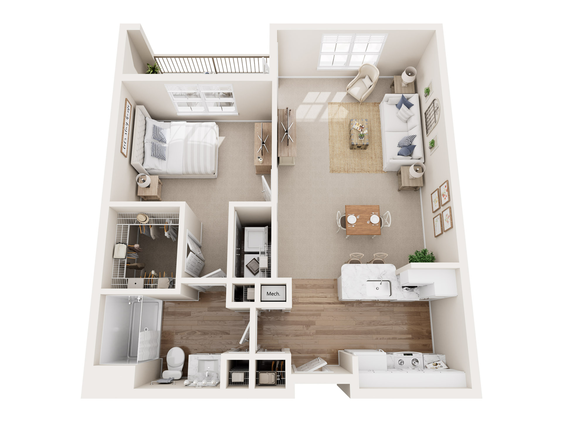 Royal Oaks 1- A2 floor plan