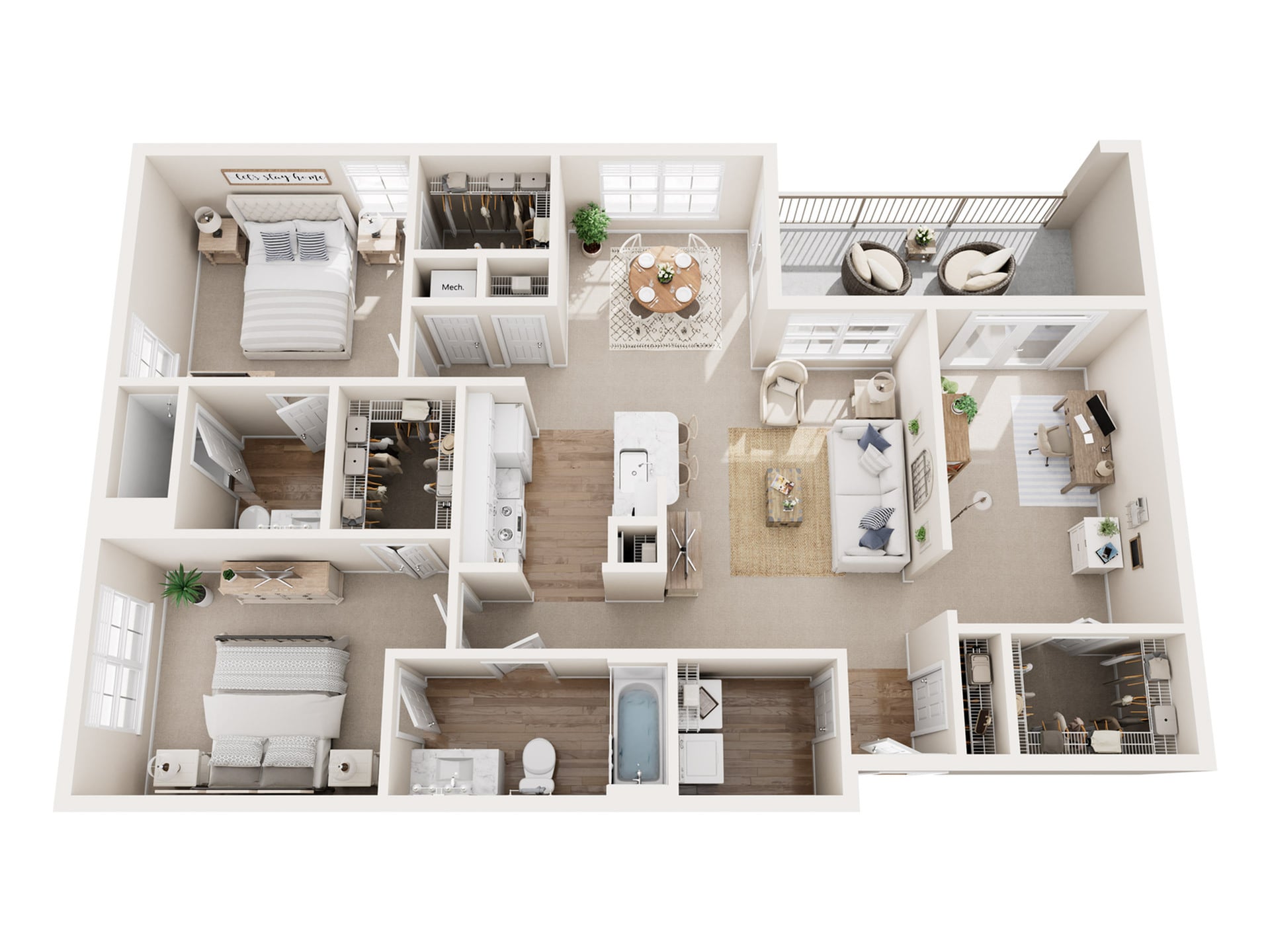 Royal Oaks 11- B2.1 floor plan