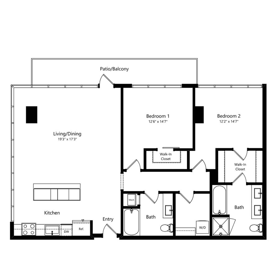 B6 floor plan