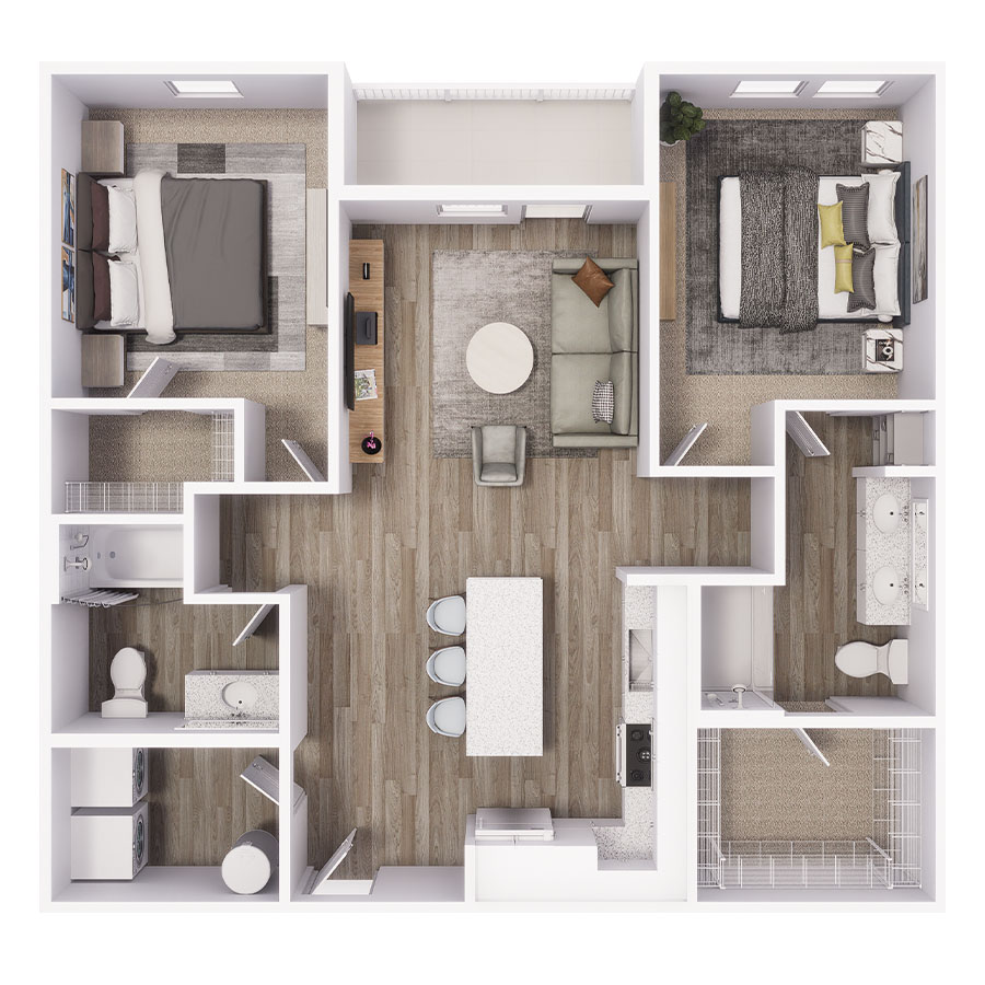 B2 floor plan