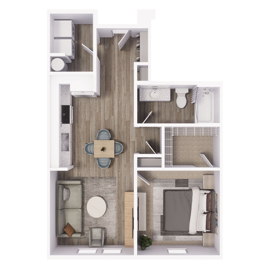A1 floor plan