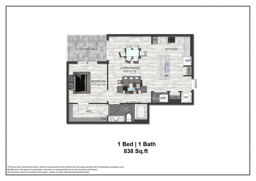 A6 floor plan