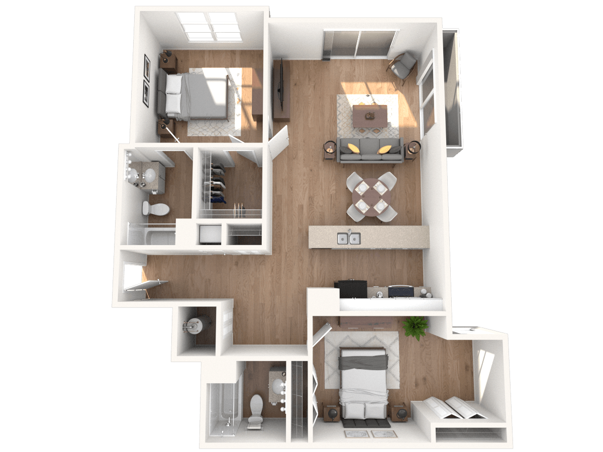 2C20 floor plan