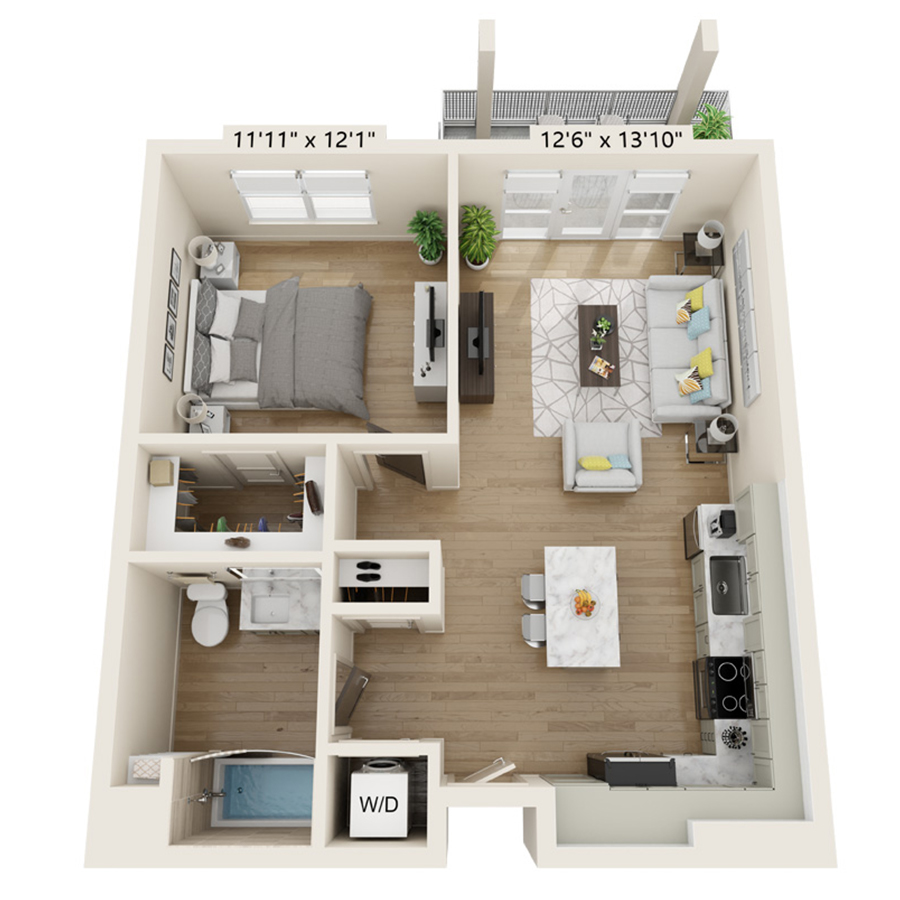 A1A floor plan