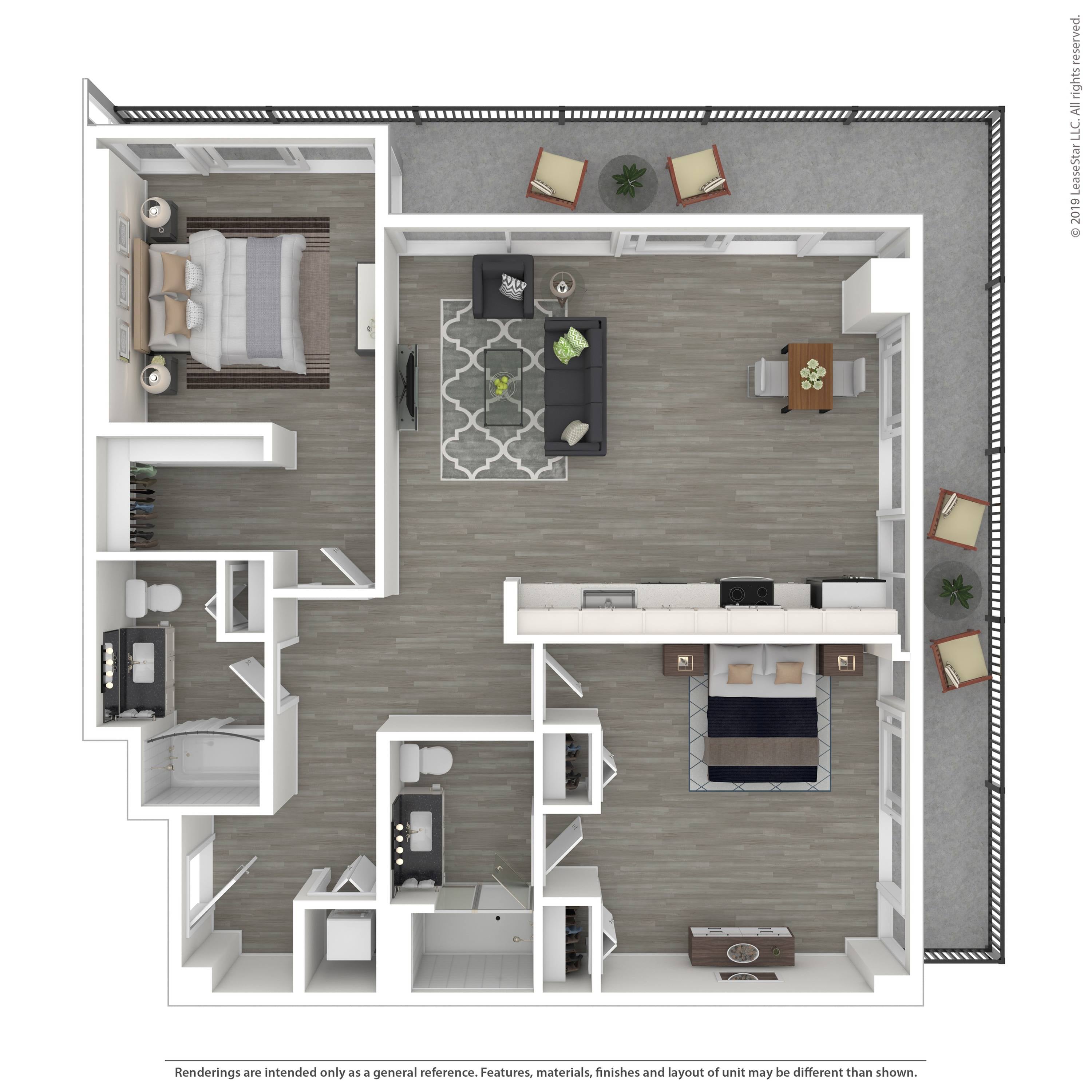 T-C2 floor plan
