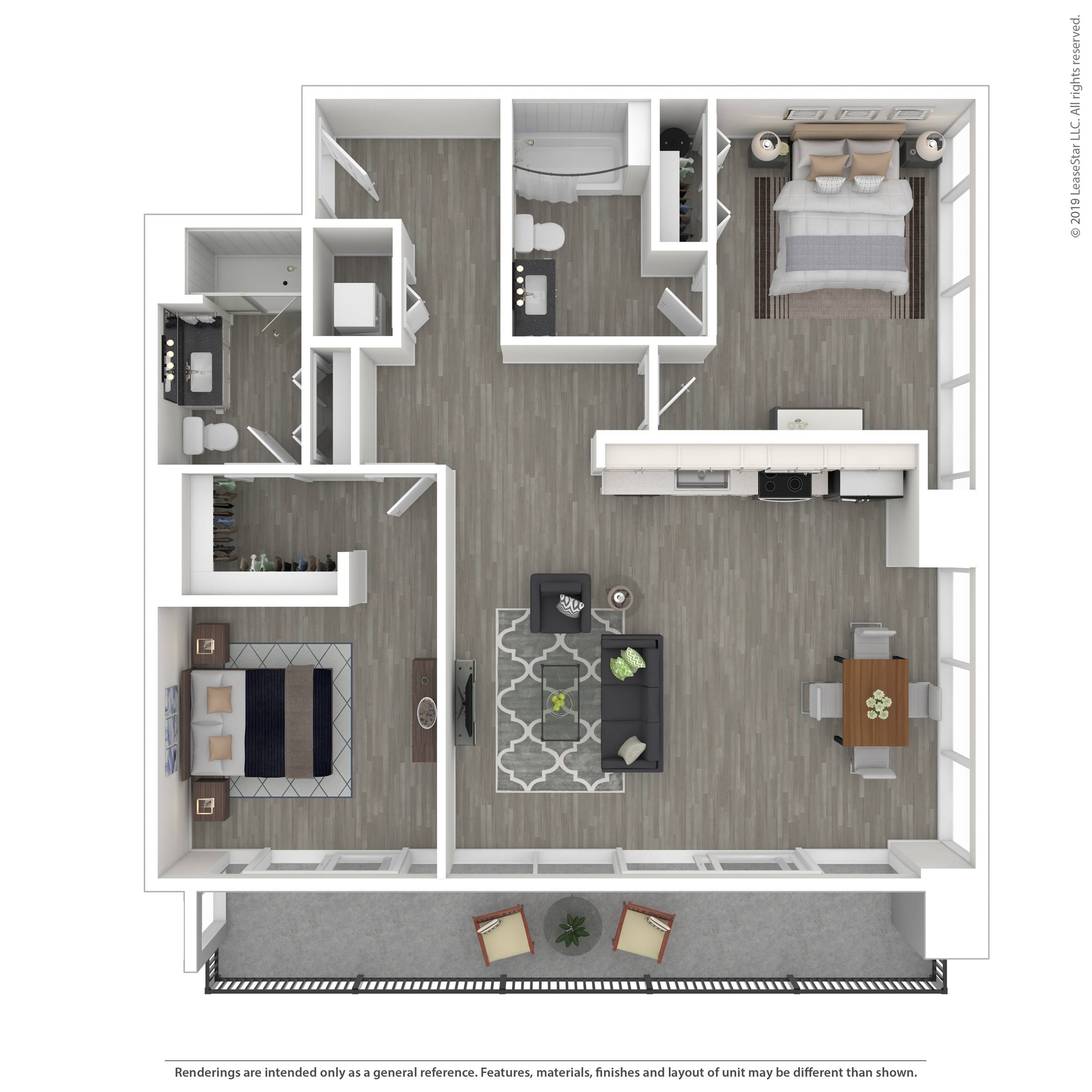 L-C3S floor plan