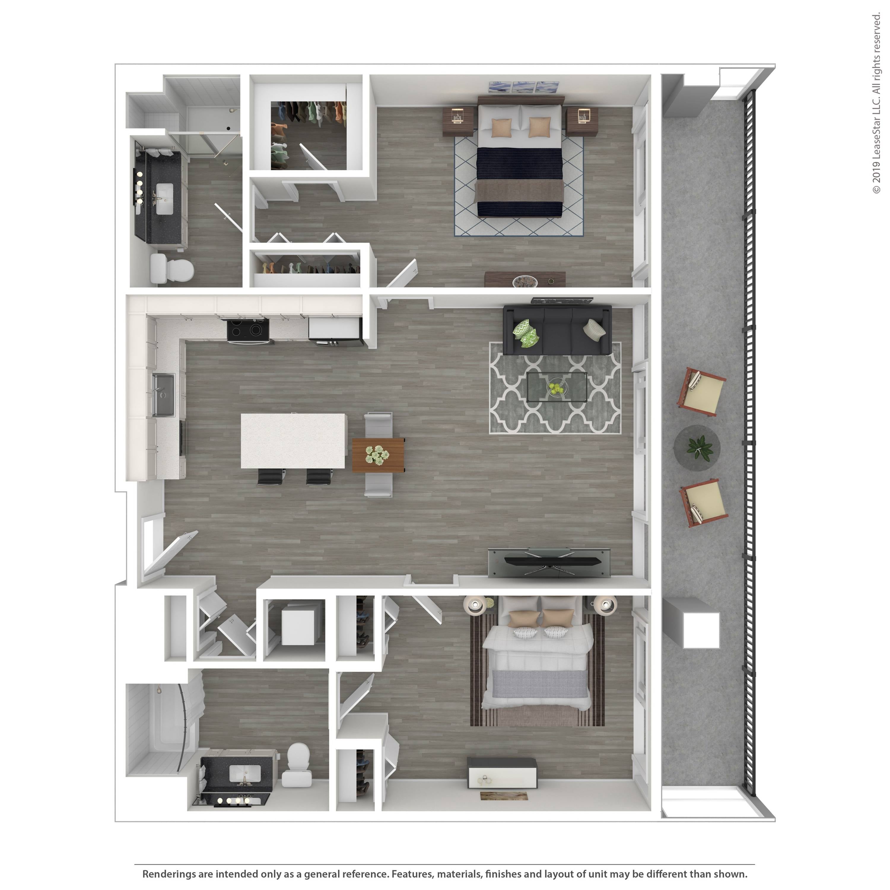 T-C1 floor plan