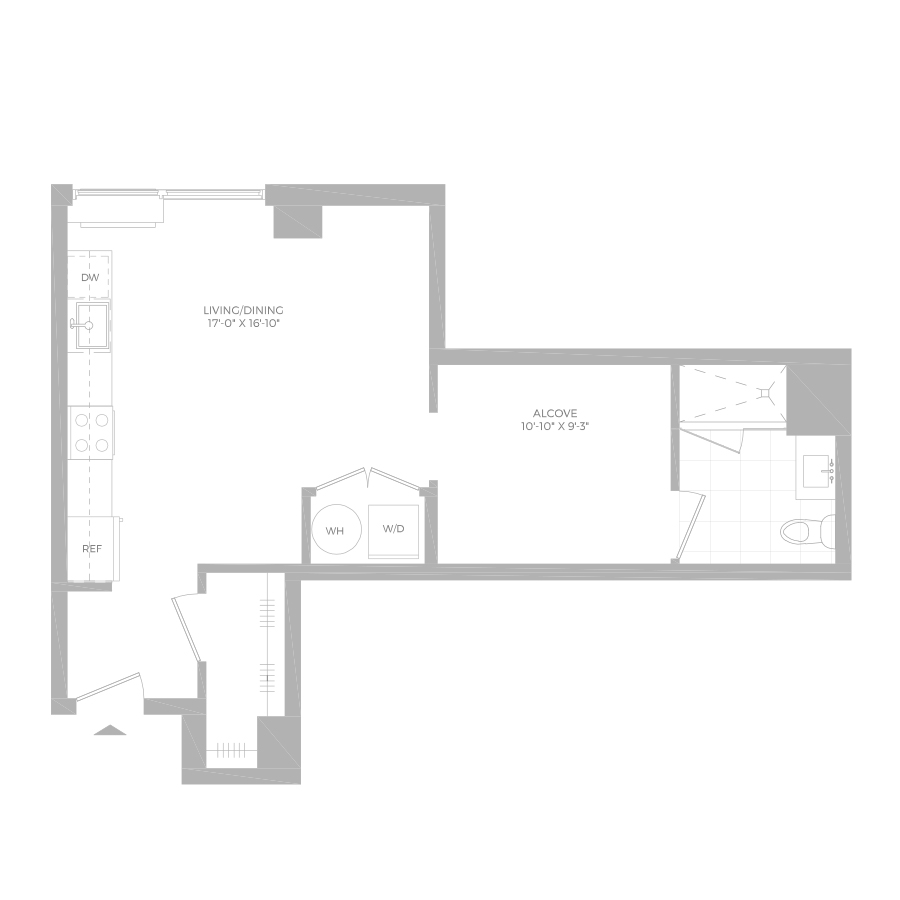 S4 -0x1 floor plan