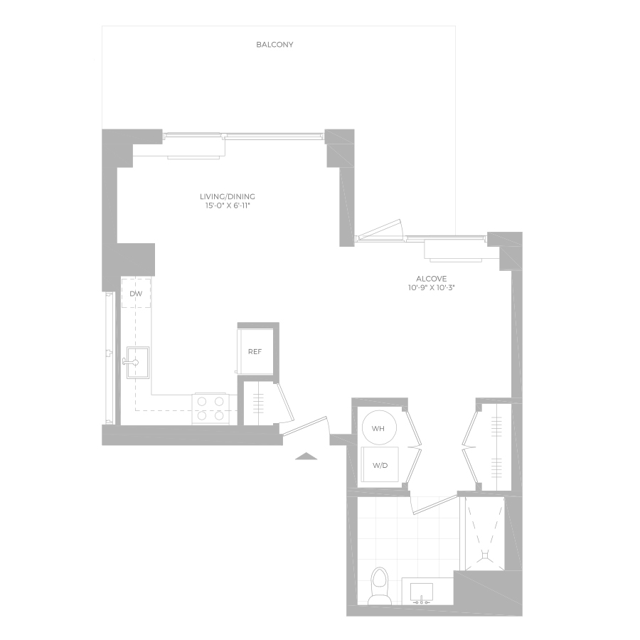 S8 -0x1 floor plan