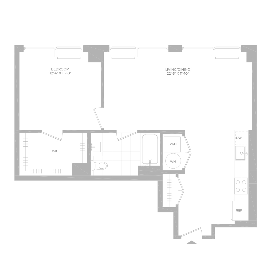 A4 -1x1 floor plan