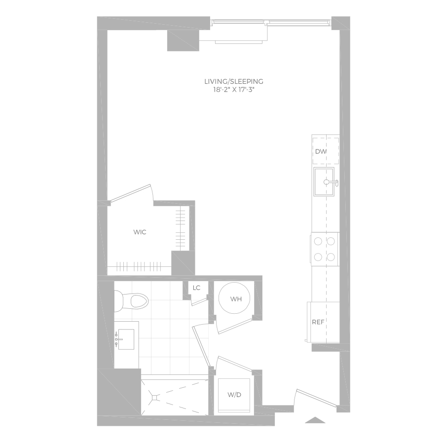 S2 -0x1 floor plan