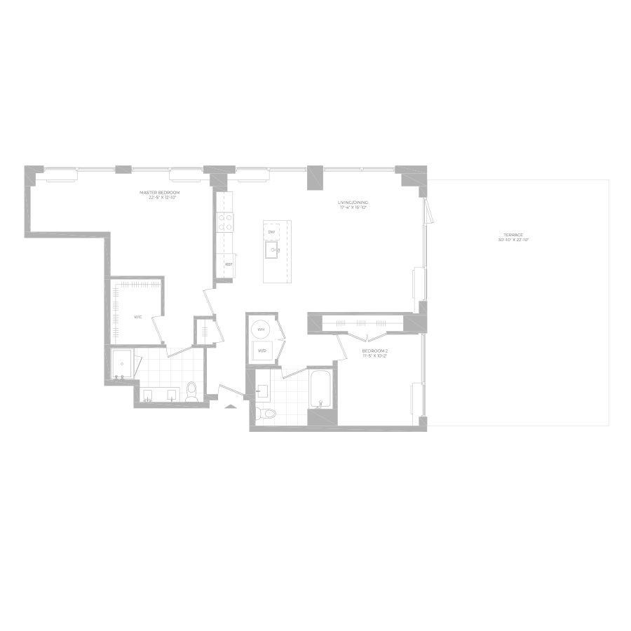 B8.3 -2x2 floor plan