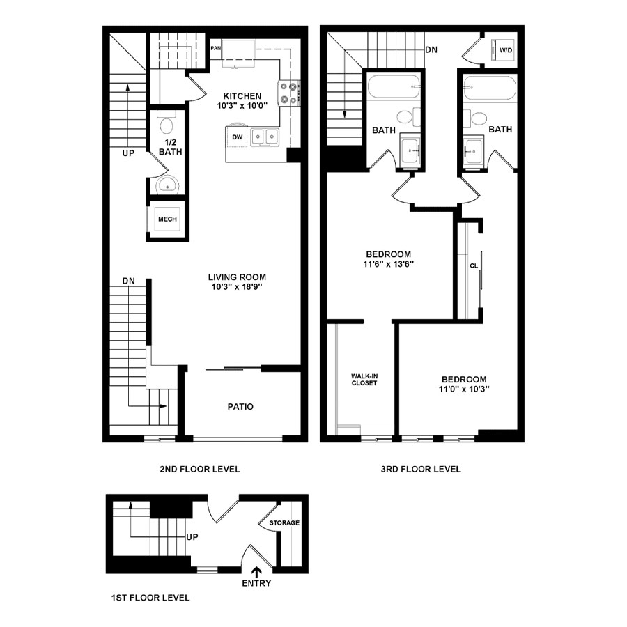B25A floor plan