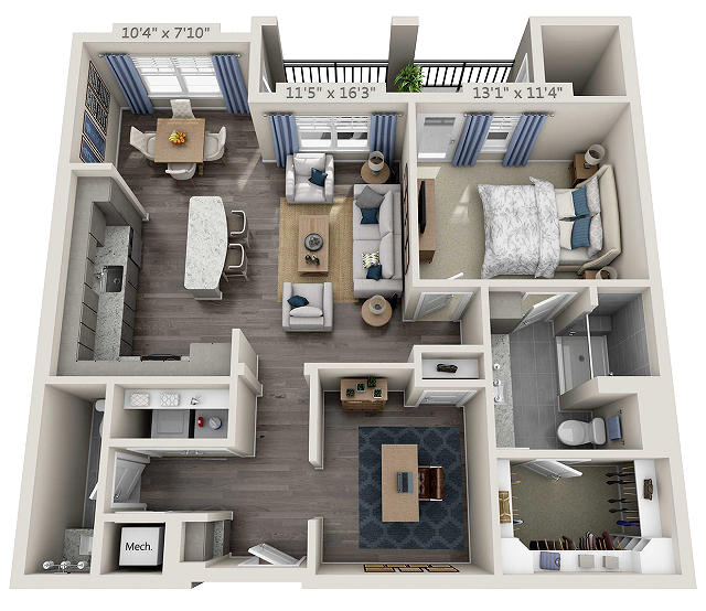 A4 floor plan