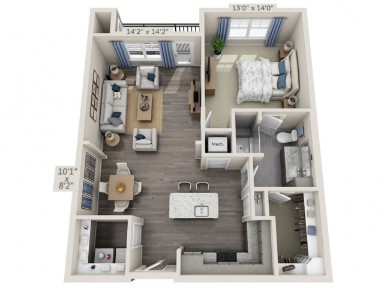 A2A floor plan