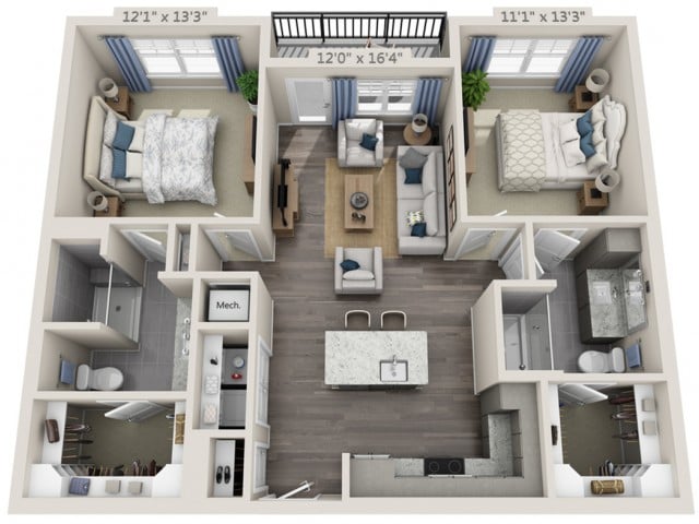 B1 floor plan