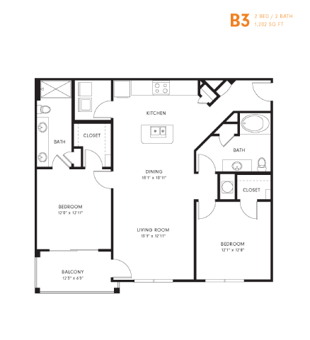 B3 floor plan