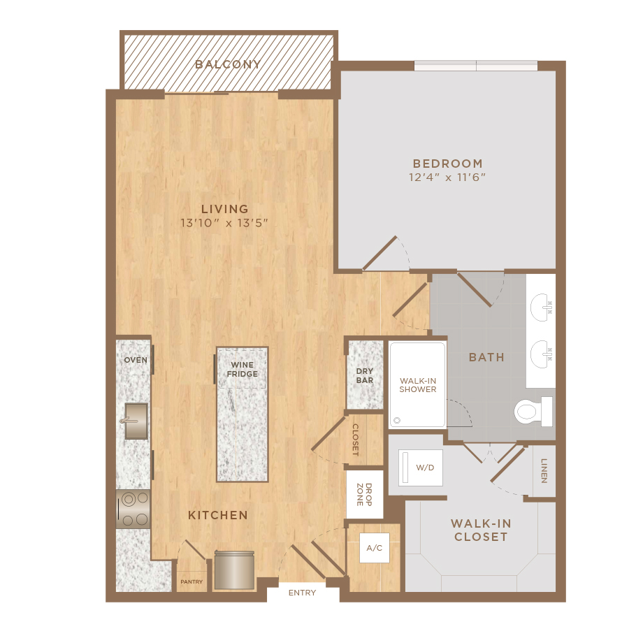 A2 floor plan
