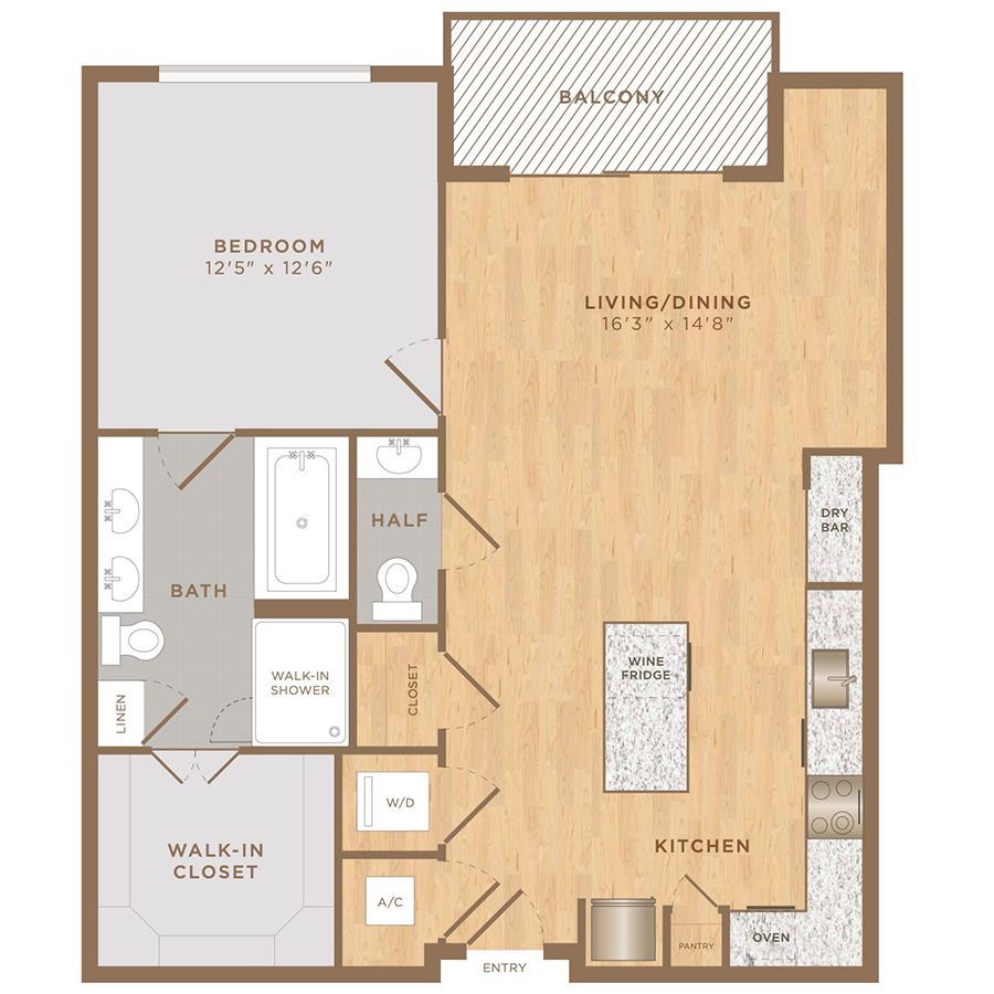 A3B floor plan