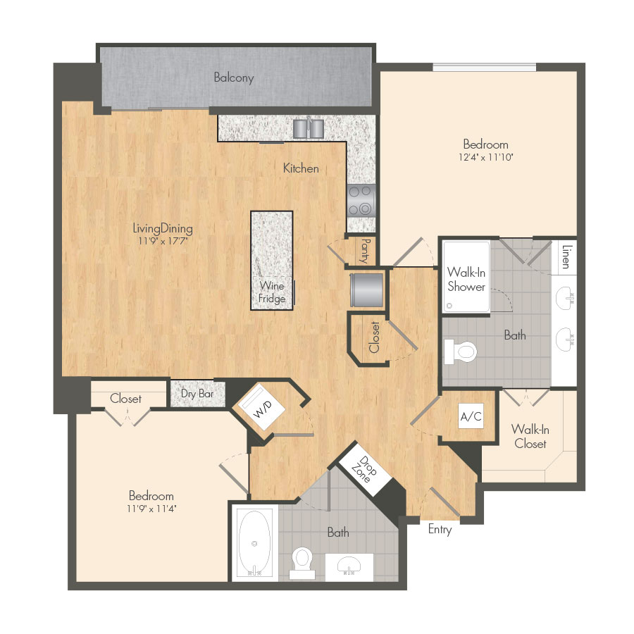 B5A floor plan