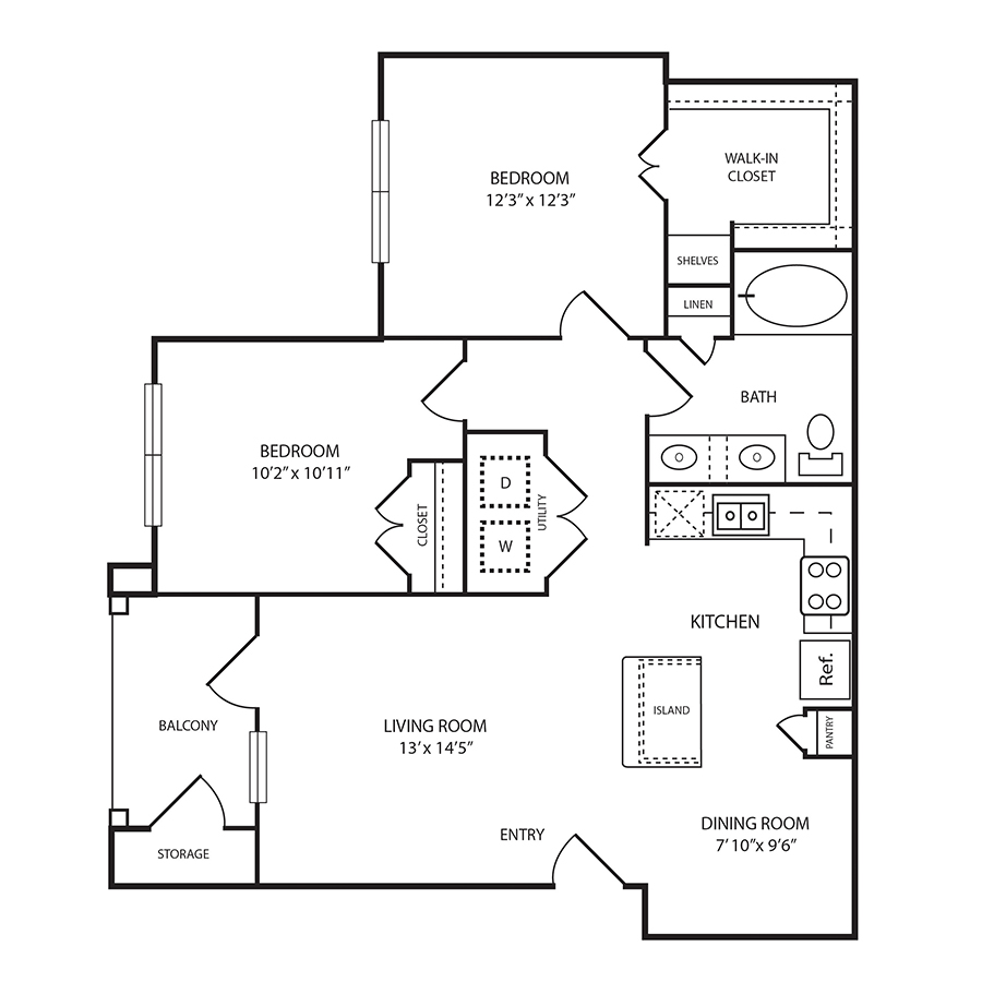 B1 floor plan