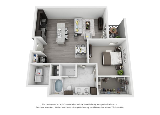 I floor plan