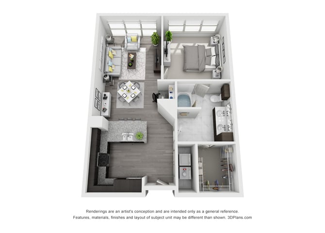 D floor plan