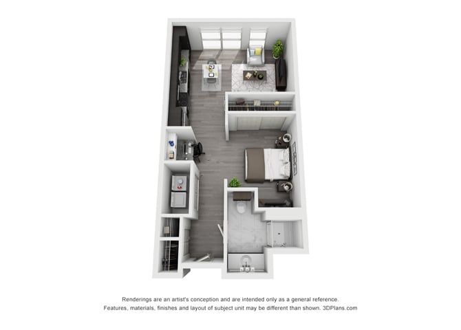 A floor plan