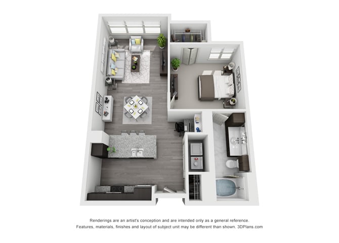 C floor plan