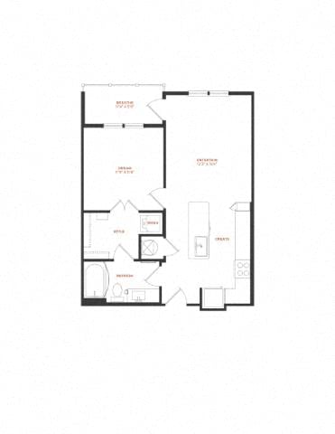 A1 floor plan