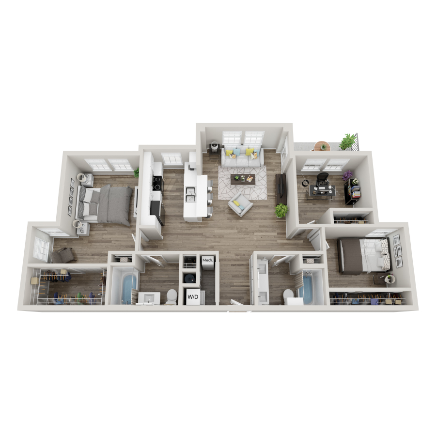 Bonnell floor plan