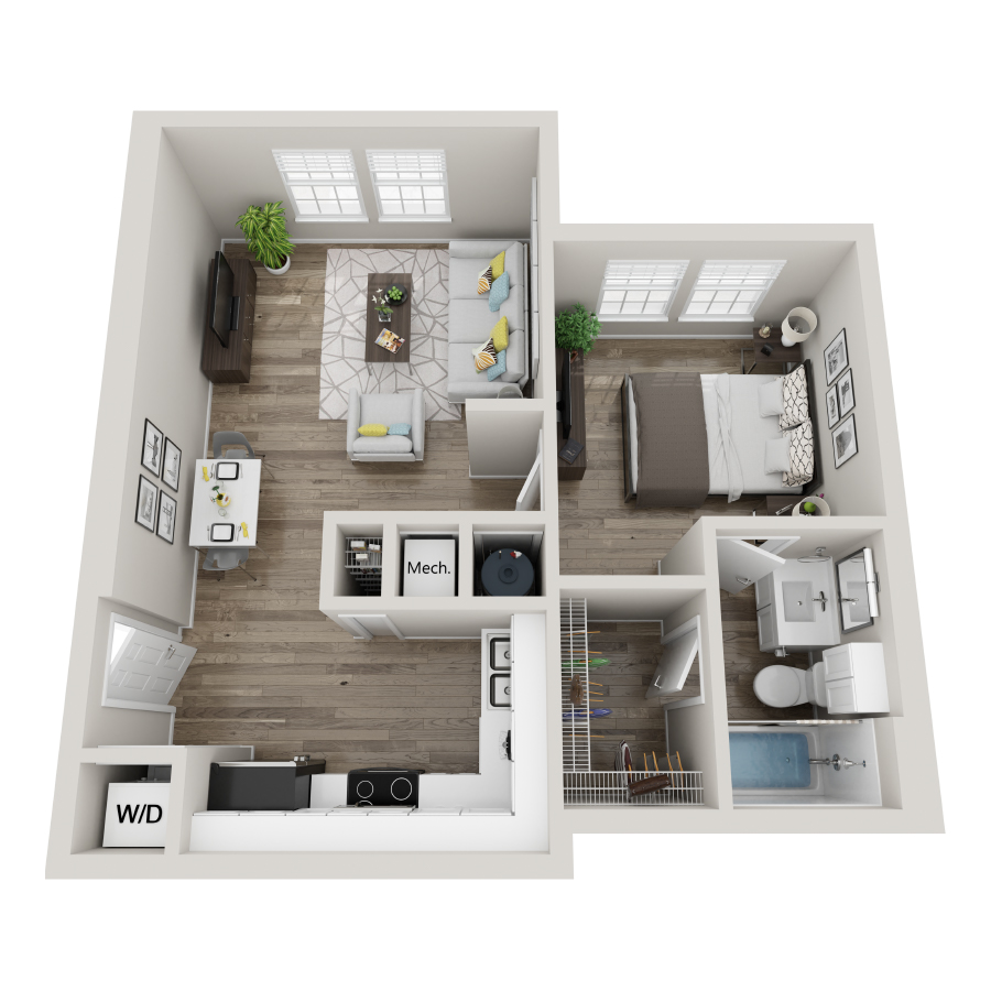 Zilker floor plan