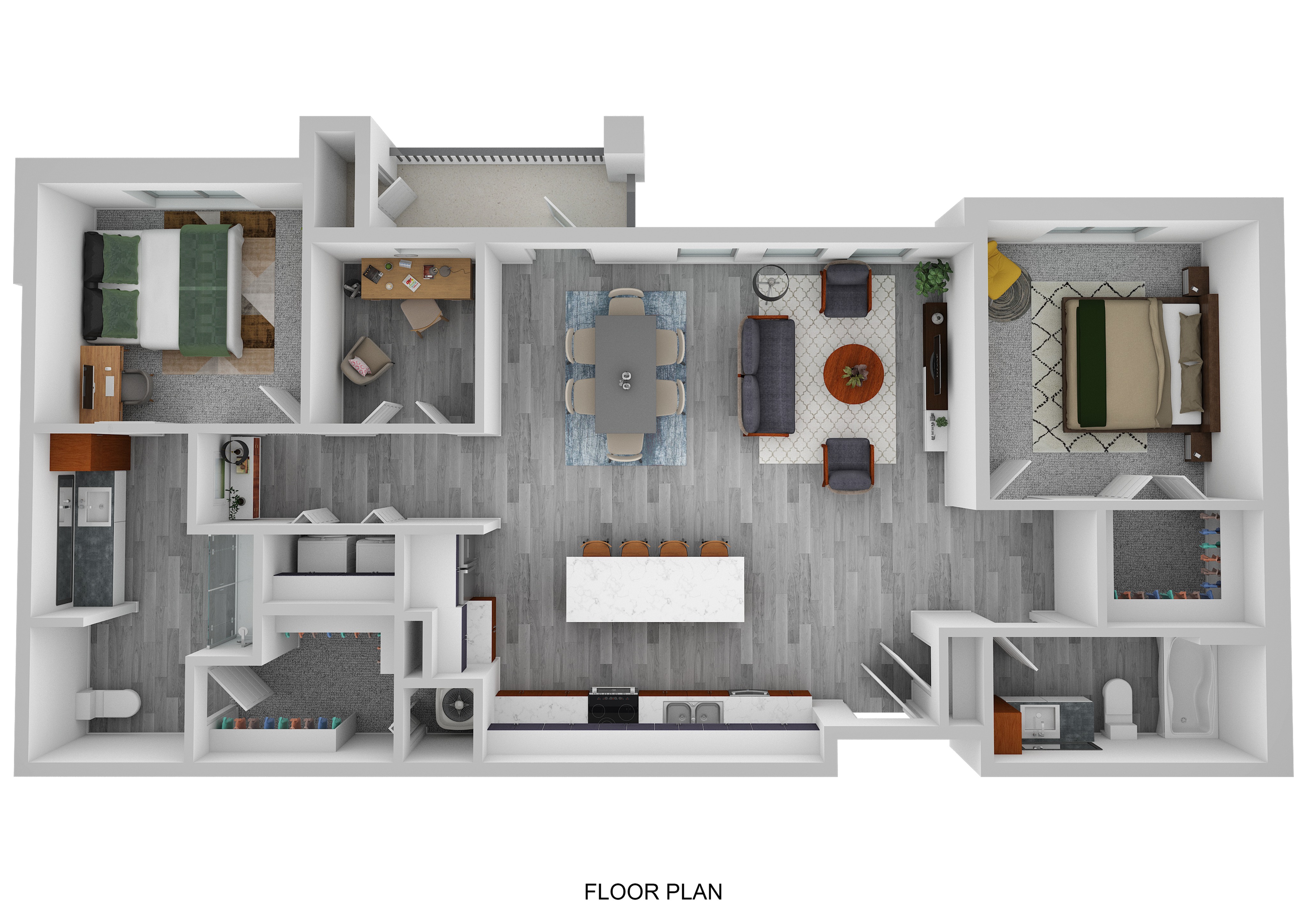 B2 floor plan