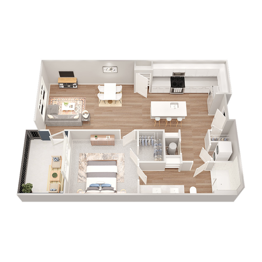 A1 floor plan
