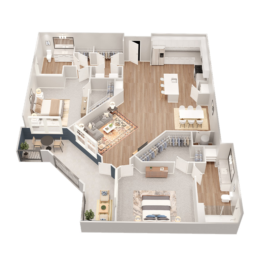 B6 floor plan