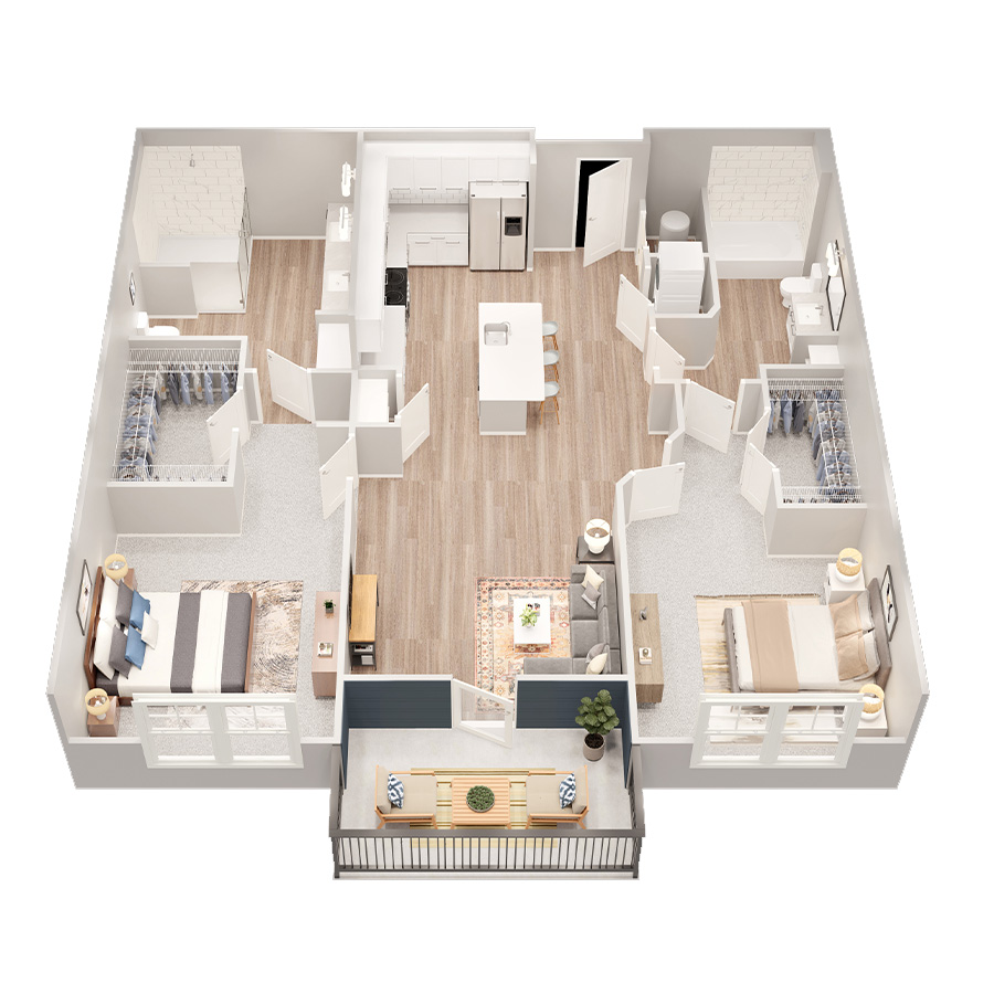 B2 floor plan