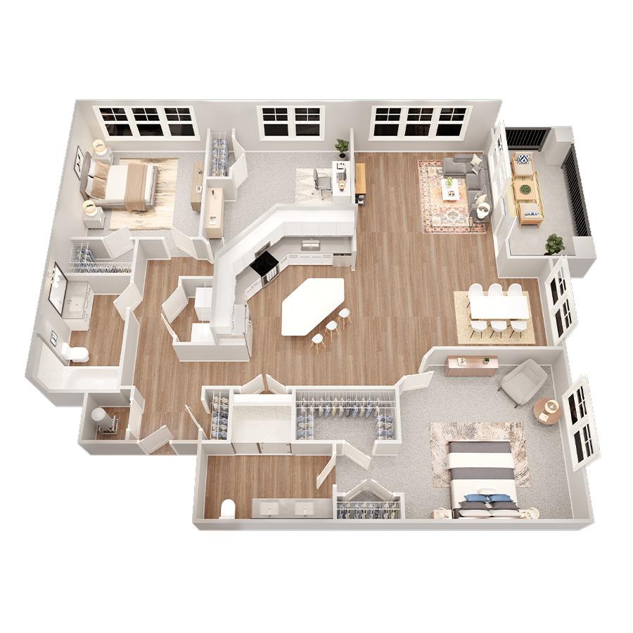 C1 floor plan
