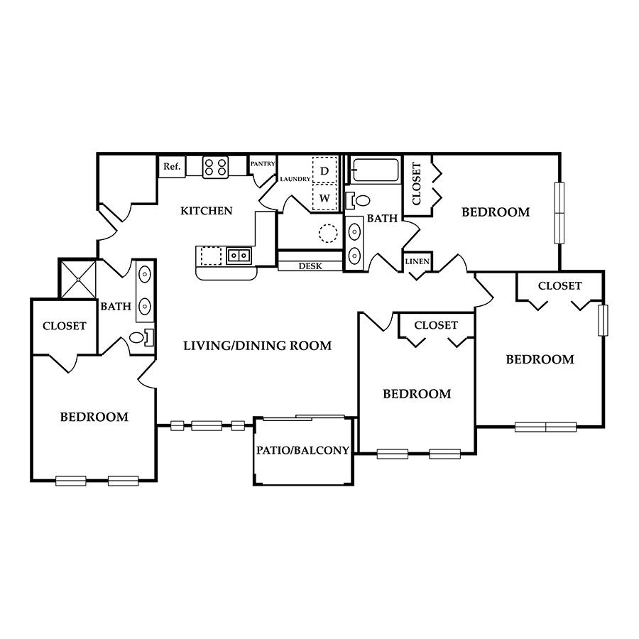 D1 floor plan