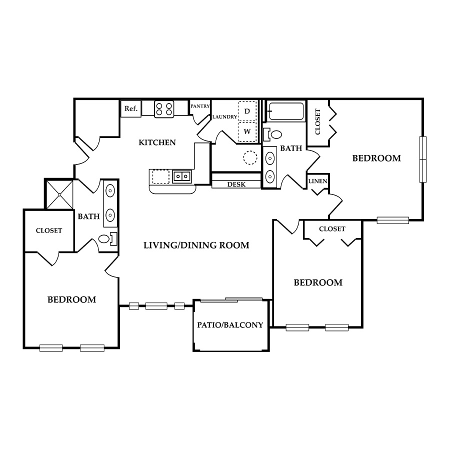 C1 floor plan