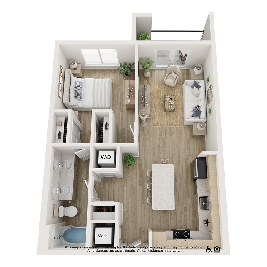 1A floor plan