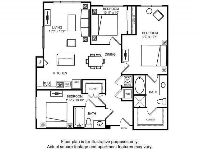 Melbourne floor plan